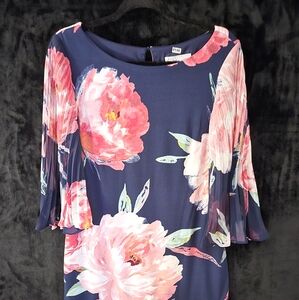 Floral shift dress